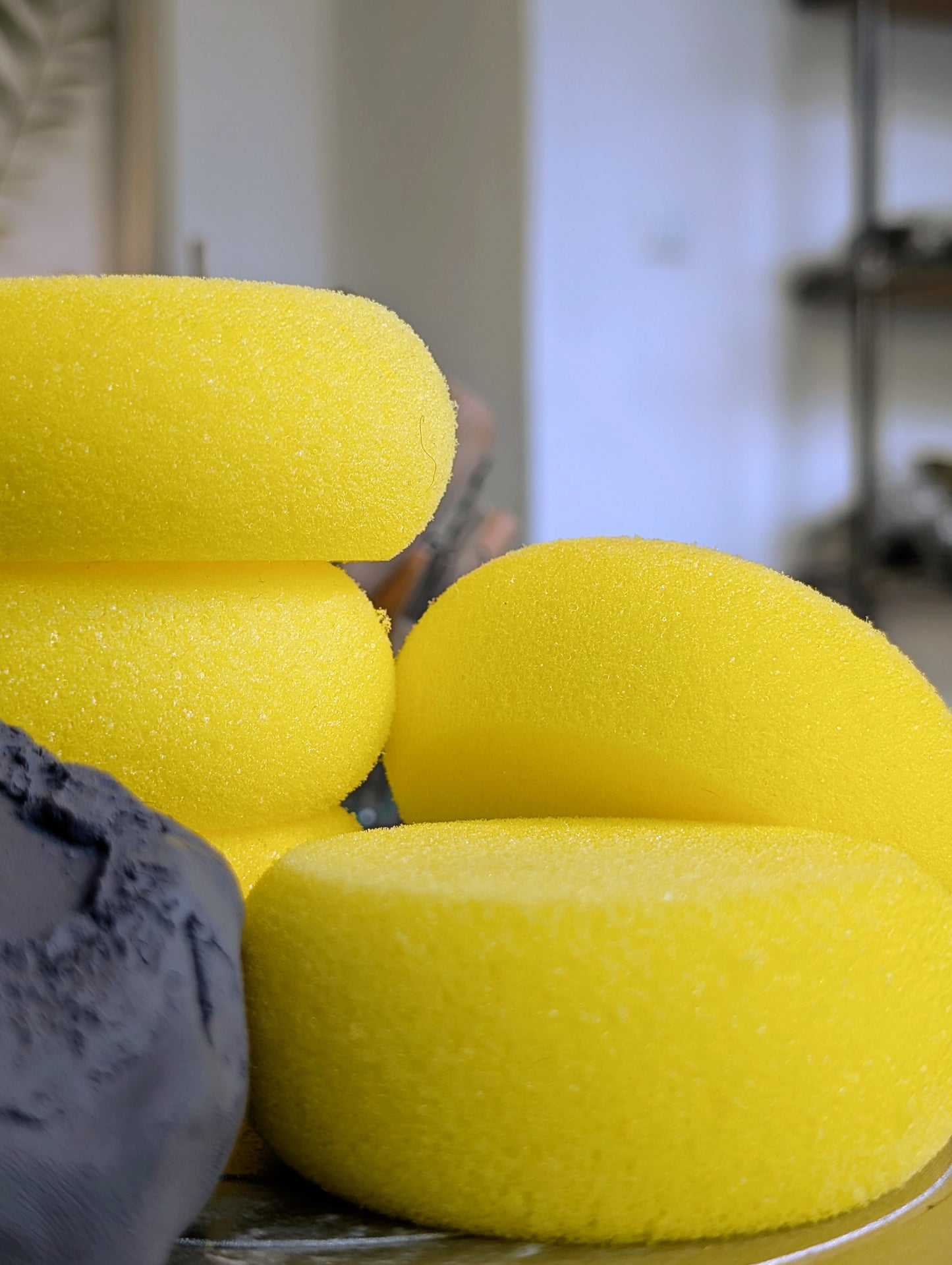 Σφουγγαράκι Κεραμικής Στρογγυλό.