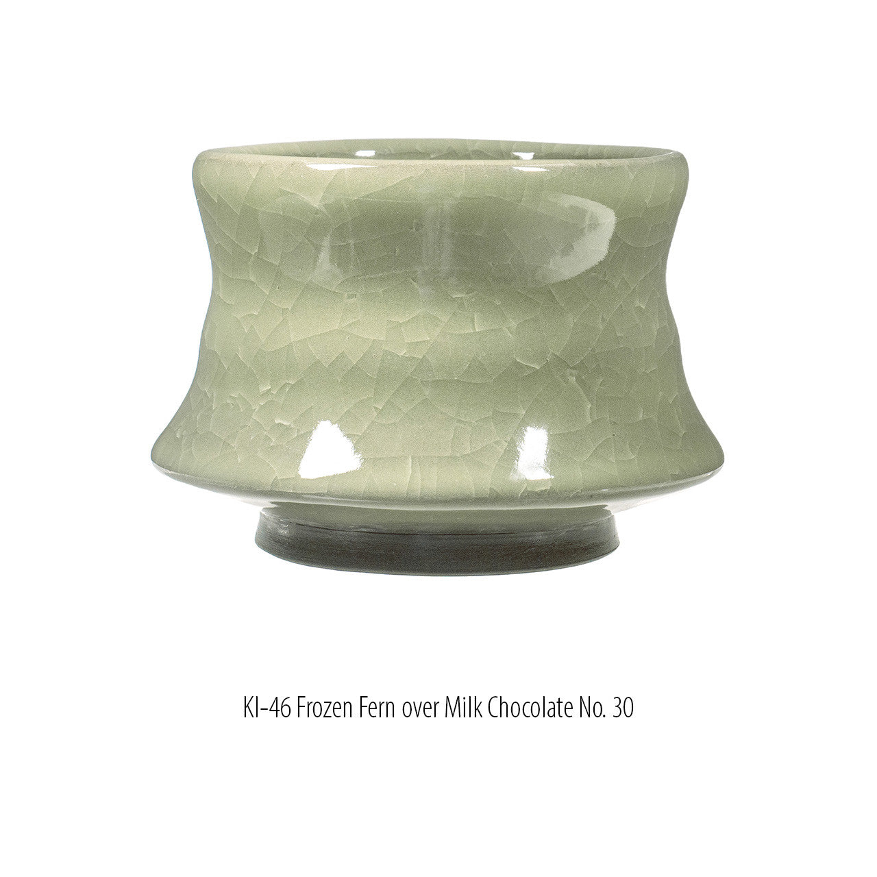 Γυάλωμα Stoneware Amaco Kiln Ice No. KI-46 Frozen Fern.