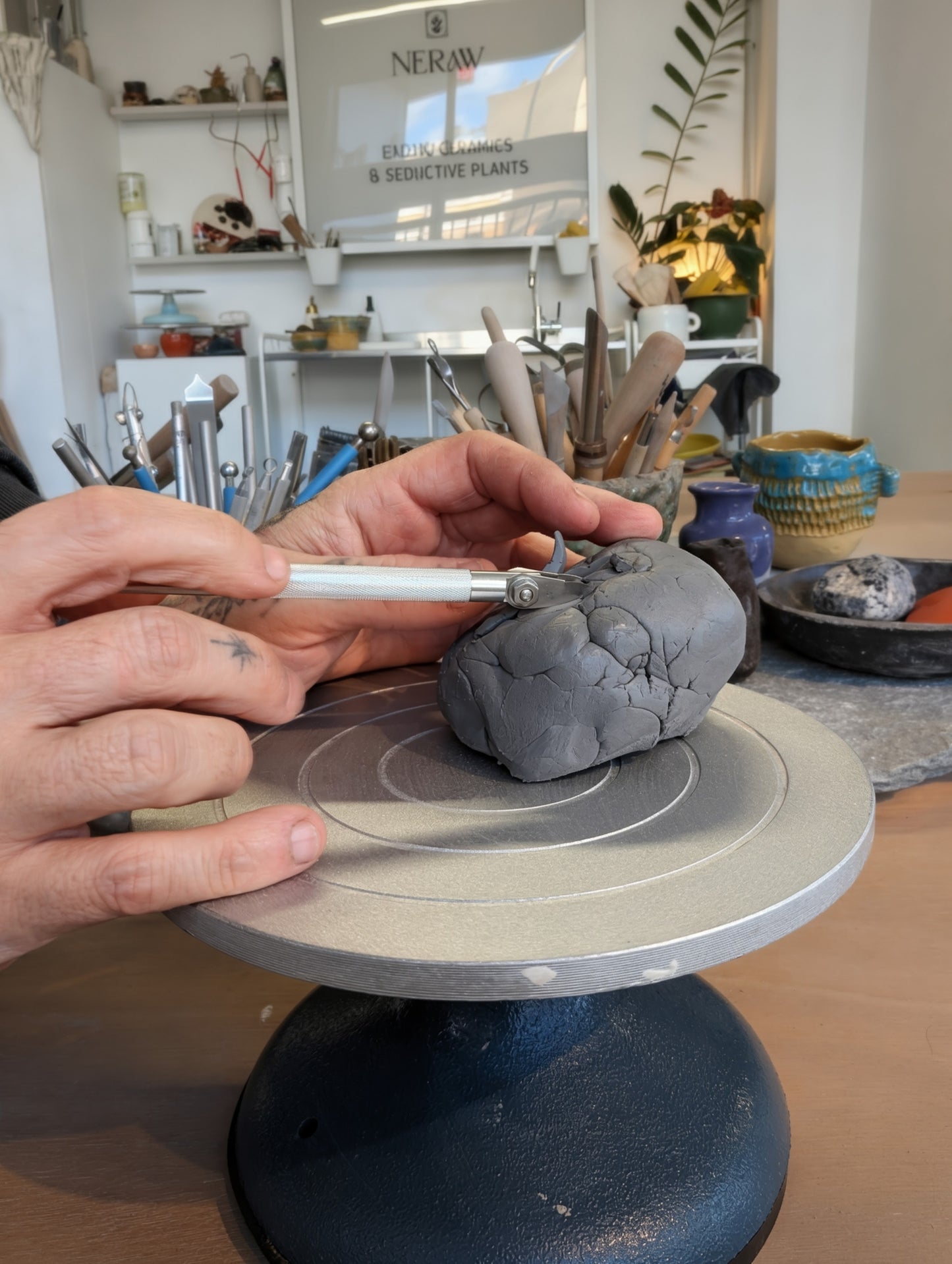 Ρυθμιζόμενο Σκαλιστήρι Κεραμικής Αλουμινίου (Adjustable Loop Tool).