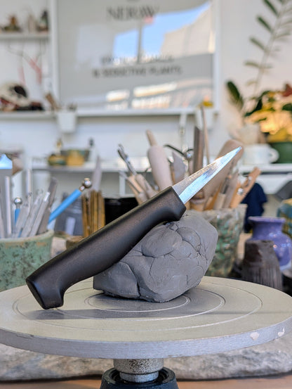 Μαχαίρι Κεραμικής με Μαύρη Λαβή.