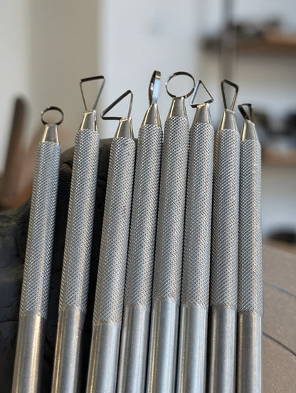 Αλουμινένια Σκαλιστήρια Κεραμικής – Mini Loop C36 (Σετ 7 τεμαχίων).