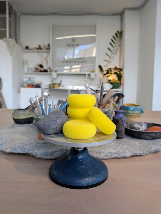 Σφουγγαράκι Κεραμικής Στρογγυλό.