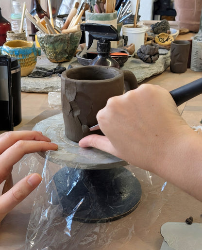 Μαχαίρι Κεραμικής με Μαύρη Λαβή