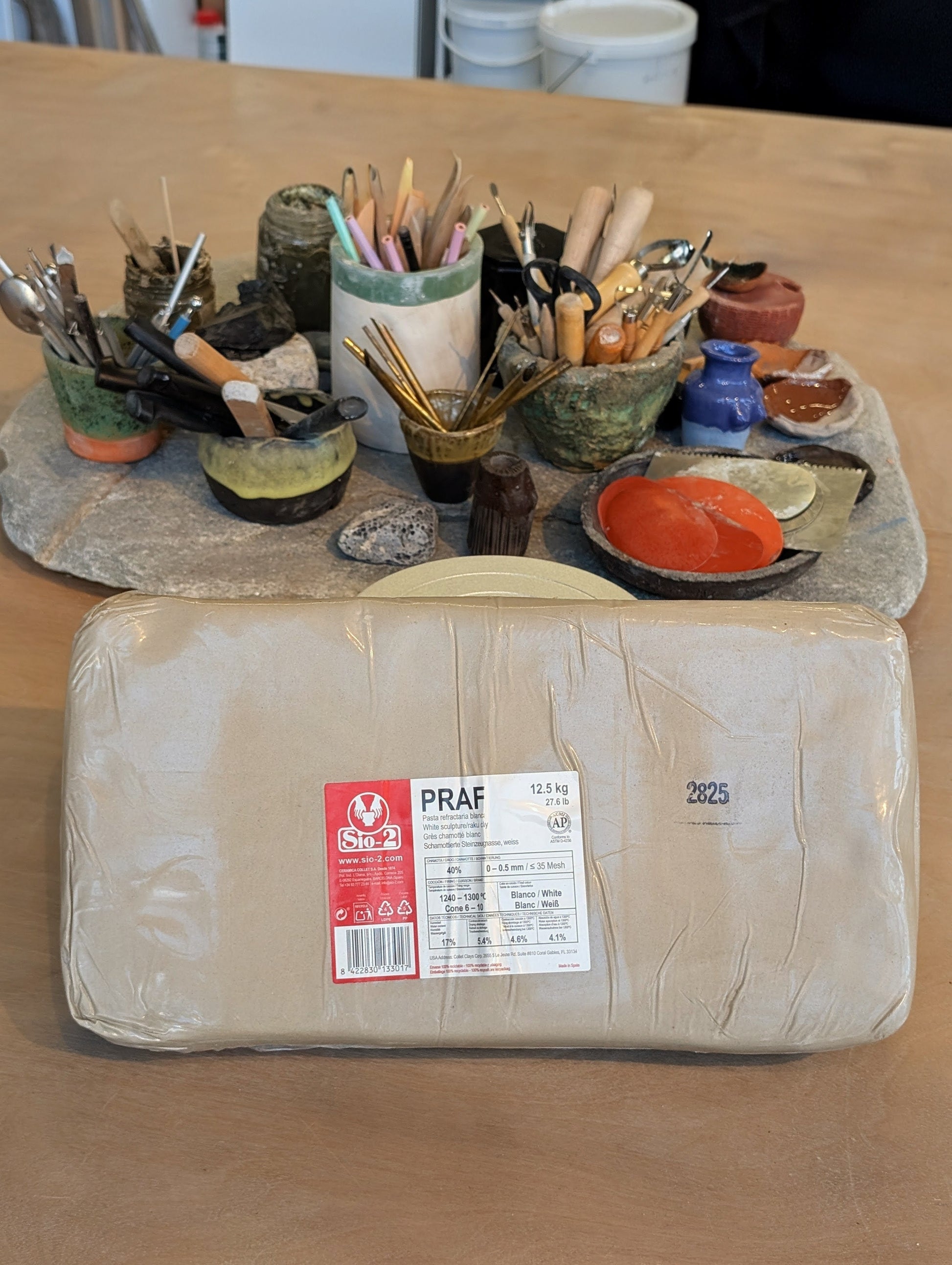 Λευκός Πηλός Stoneware PRAF.