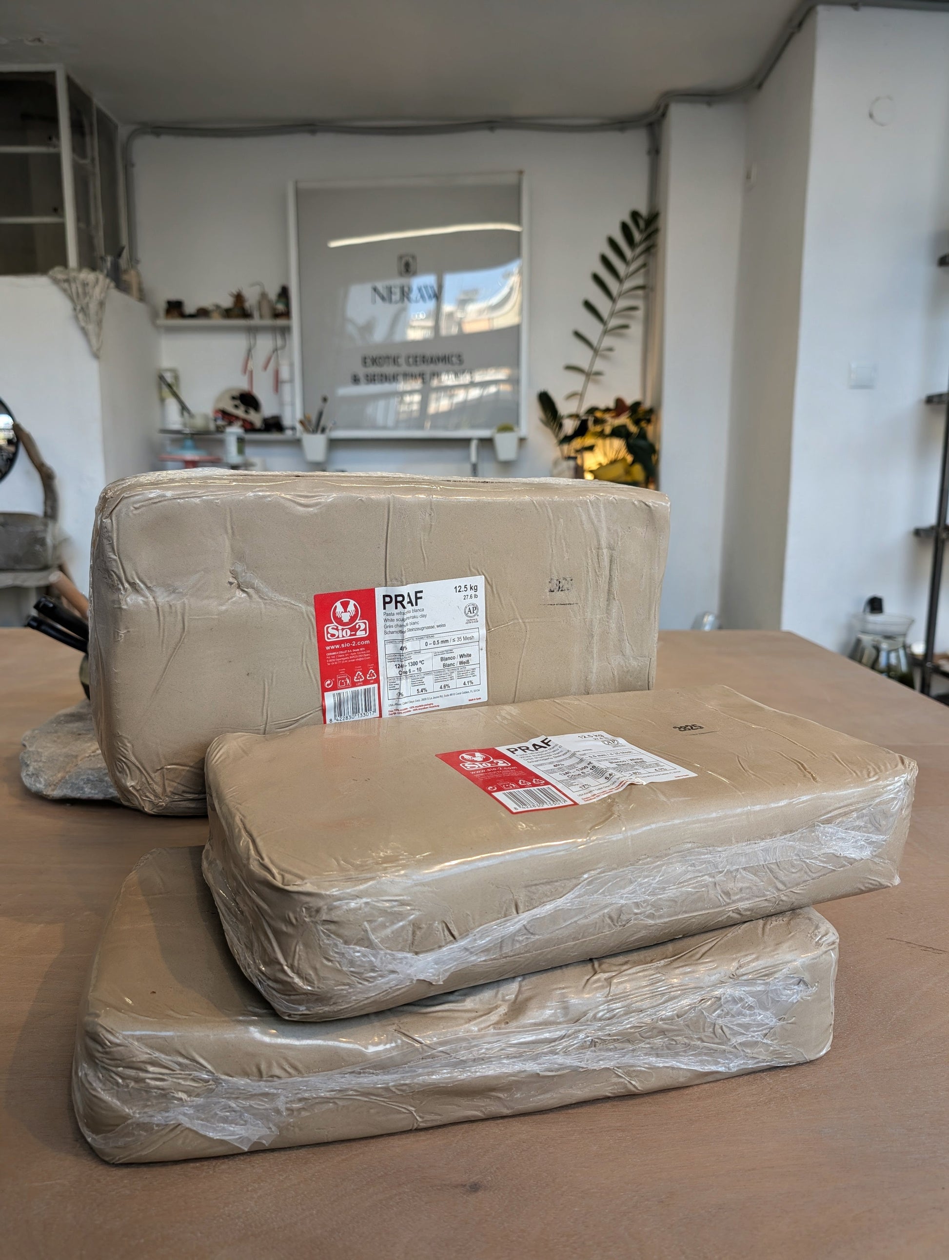 Λευκός Πηλός Stoneware PRAF.