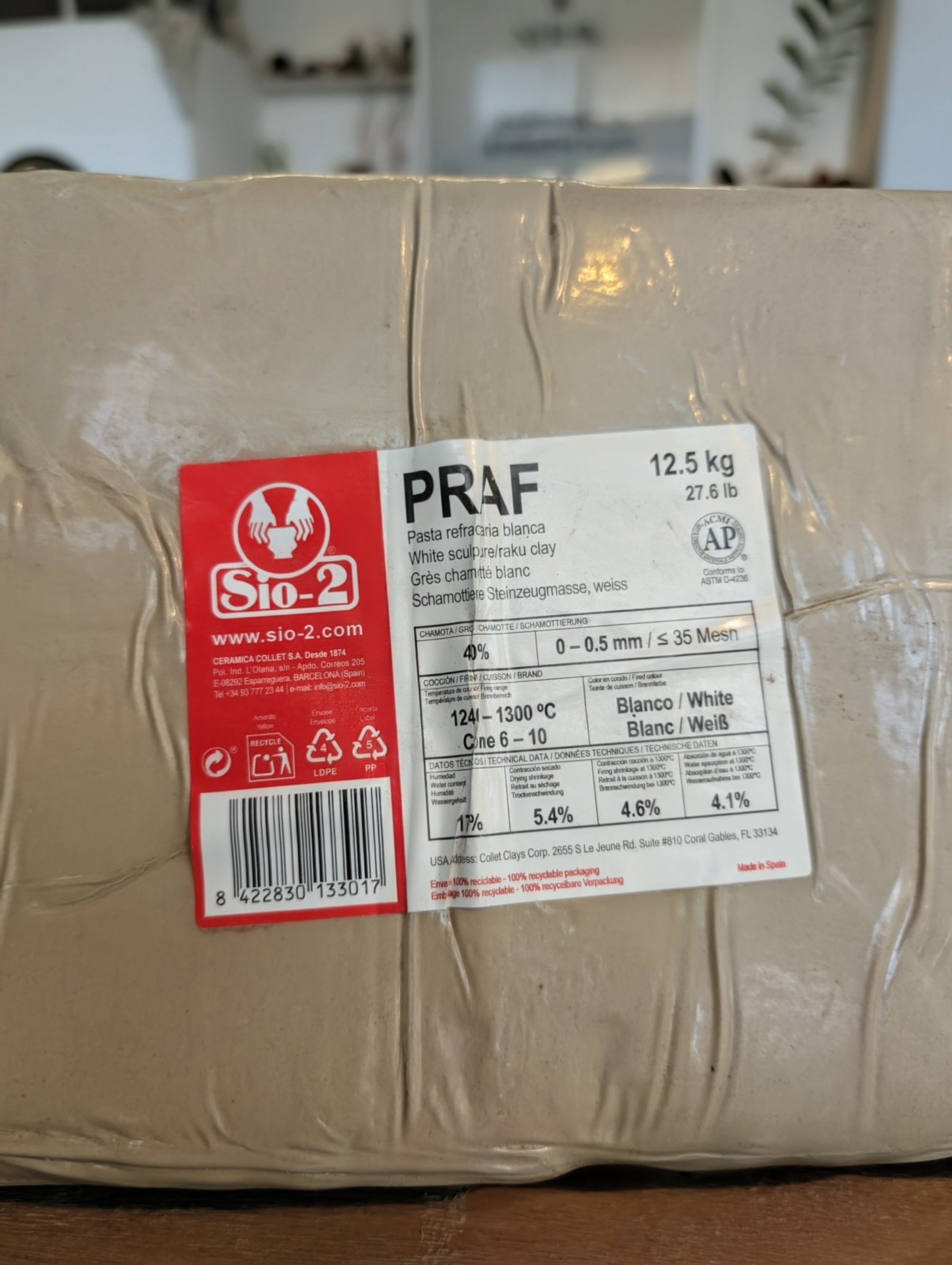 Λευκός Πηλός Stoneware PRAF.