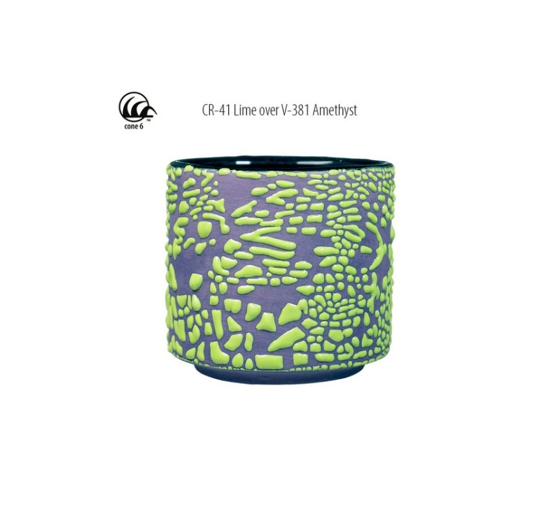 Γυάλωμα Stoneware Amaco Celadon No. CR-41 Lime.