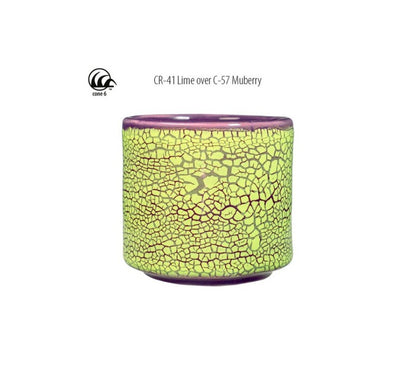 Γυάλωμα Stoneware Amaco Celadon No. CR-41 Lime.